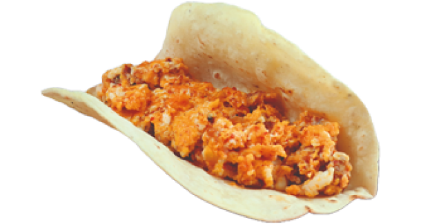Taco Huevo con Chorizo