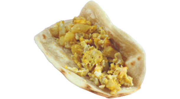 Taco Huevo con Papa