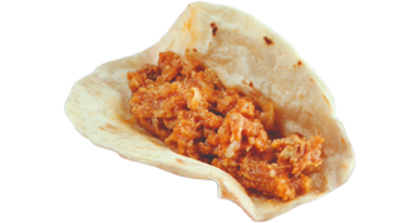 Taco Chicharrón de Cachete